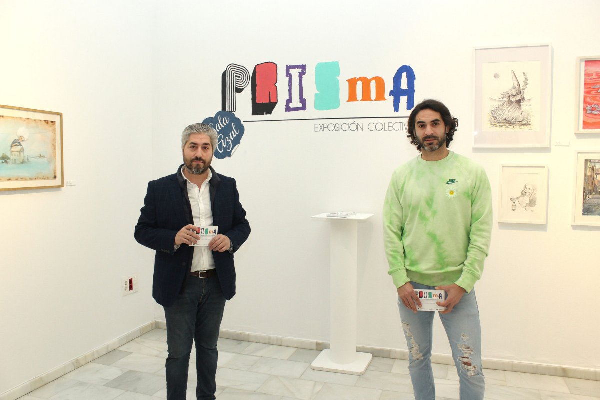 Presentan la exposición 'Prisma' en la Sala Azul de la Casa de los Mora en Lucena