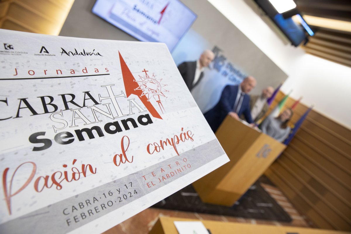 'Jornadas 'Cabra Santa Semana. Pasión al compás' promueven la importancia de la música en la Semana Santa'