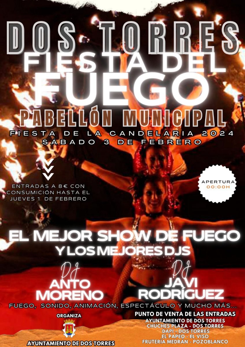 PLIEGO CLAÚSULAS ADMINISTRATIVAS BARRA FIESTA DEL FUEGO. CANDELARIA 2024