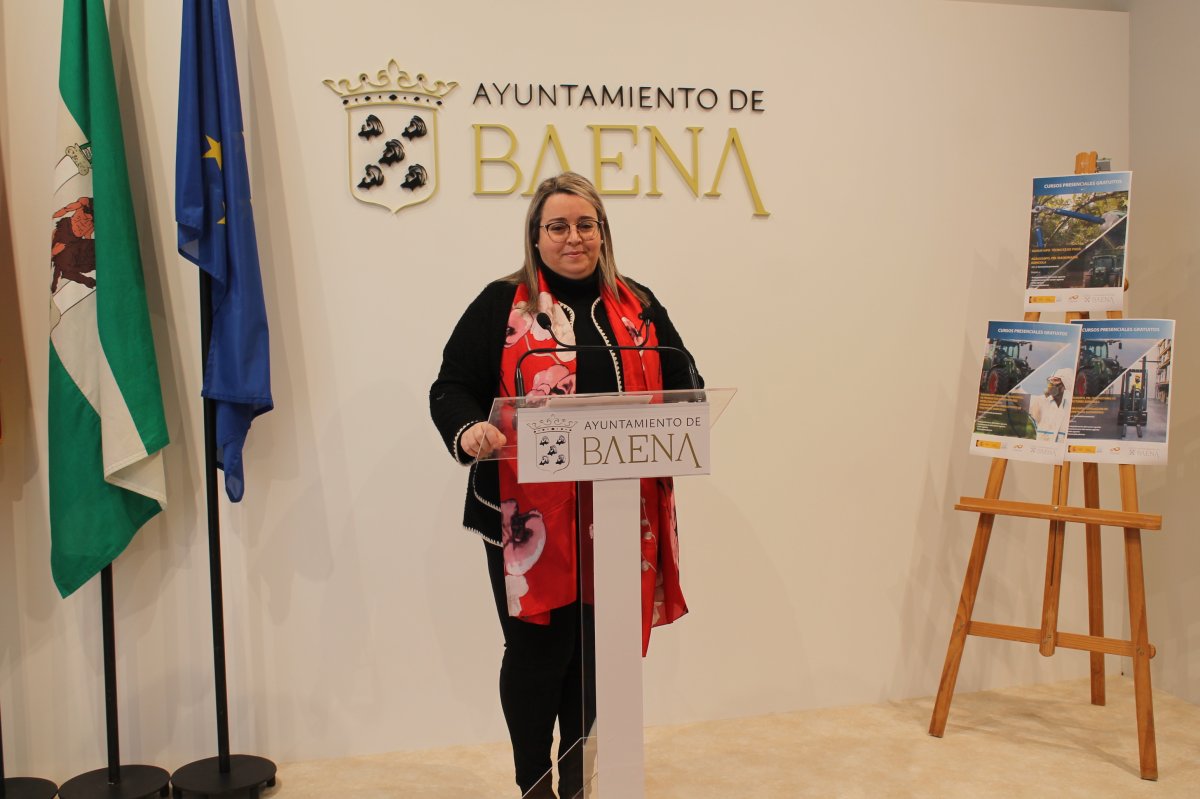 El Ayuntamiento de Baena presenta nuevos cursos gratuitos para el sector agrícola