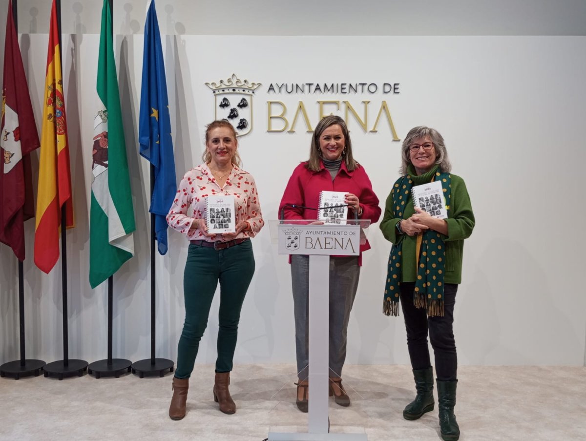 Baena se compromete a erradicar la violencia de género con la presentación de las Agendas de Mujeres 2024.