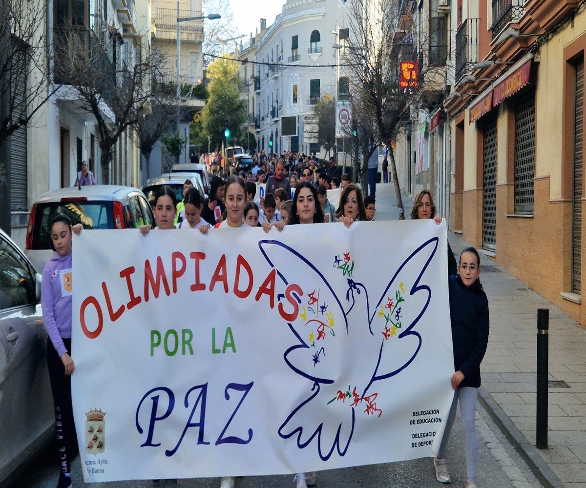 Alumnos de Baena y Albendín celebran el Día de la Paz con actividades en pro de un mundo mejor