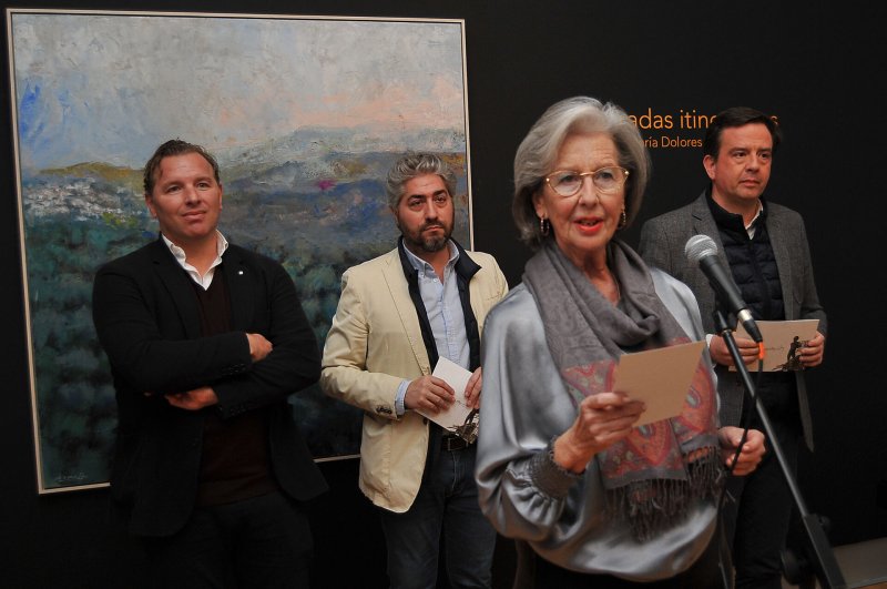 'Exposición 'Miradas itinerantes' muestra la relación entre la pintora local y el paisaje en Lucena'
