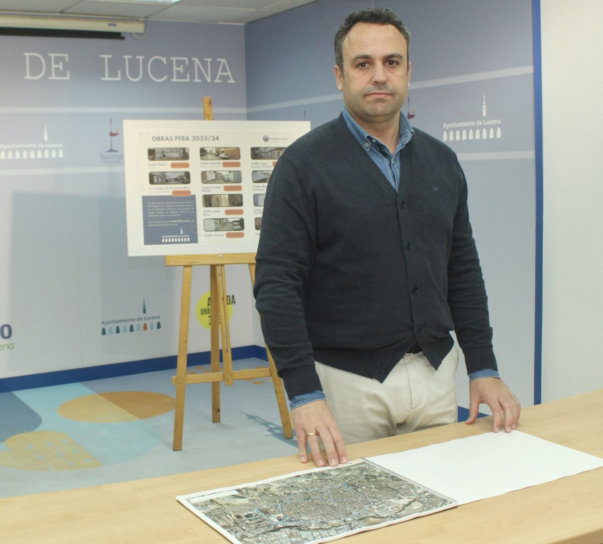 Comienzan obras para ampliar carril-bici en Lucena con fondos de la UE