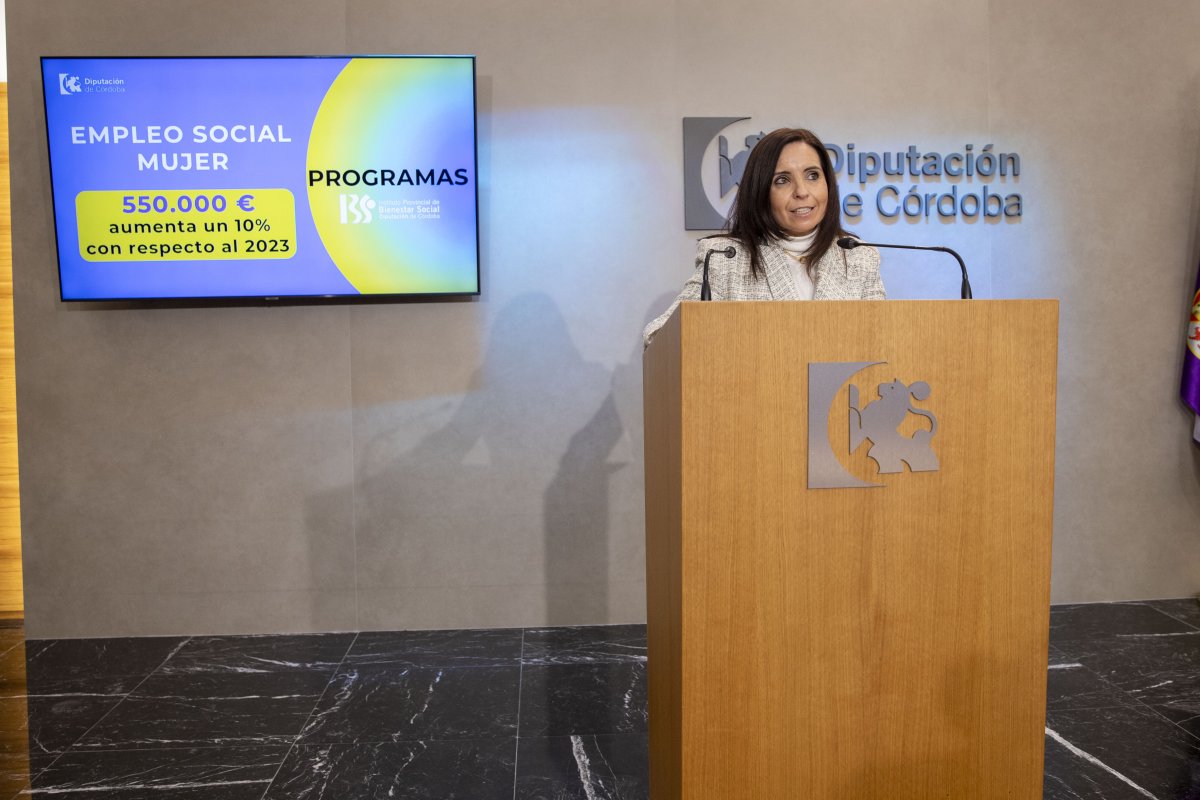 Aumenta en un 10,24% la asignación de la Diputación de Córdoba a Servicios Sociales