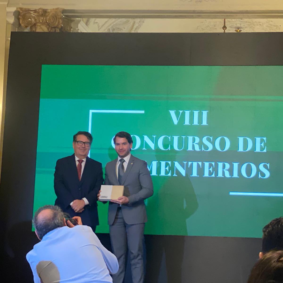 El Cementerio de San José de Cabra, galardonado como el "Mejor Monumento" en concurso nacional.