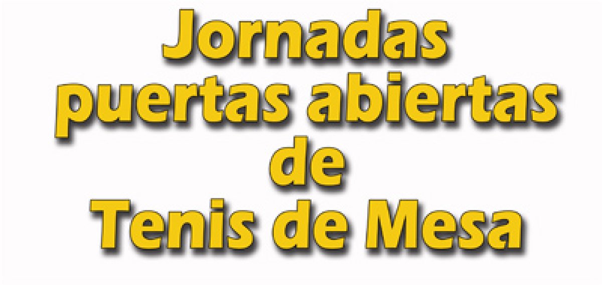 Jornadas puertas abiertas de Tenis de Mesa