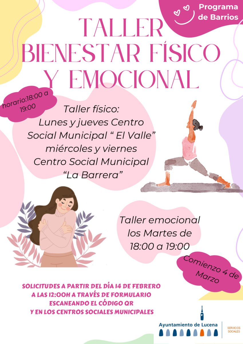 Programación formativa y talleres destacados en el Ayuntamiento de Lucena para el próximo curso 2024