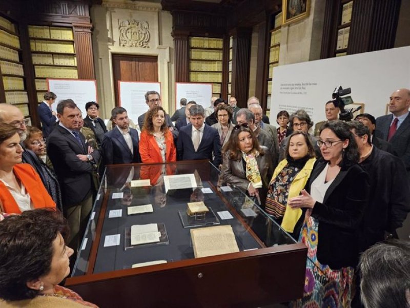 Inaugurada exposición 'Libros y autores en el Virreinato del Perú' en la Lonja de Sevilla