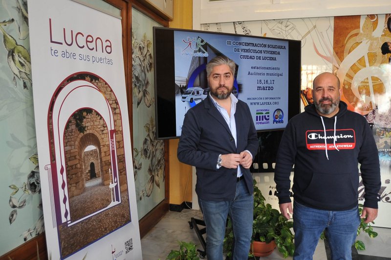 Lucena se prepara para la Concentración Solidaria de Vehículos Vivienda