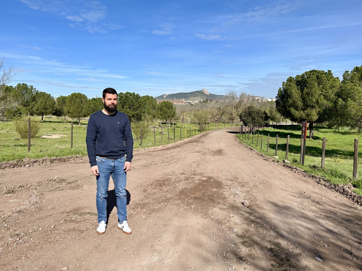 Inversión de 5.000 euros para mejorar acceso al parque Periurbano.