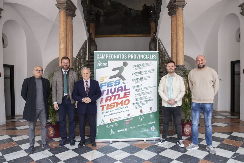 Presentan cartel de Campeonatos Provinciales de Atletismo en Córdoba 2024