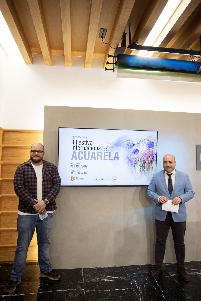 Festival Internacional de Acuarela en Córdoba: 236 artistas de 42 países se reúnen en la exposición del Palacio de La Merced