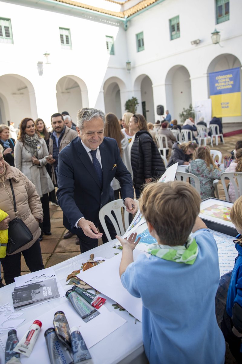 Jornada de solidaridad con Ucrania en el Palacio de la Merced