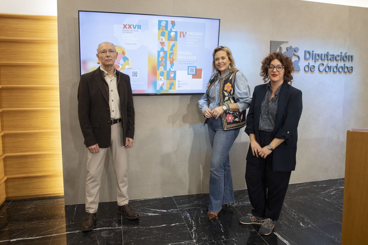 La Diputación de Córdoba y la Cátedra premian ensayos con perspectiva de género