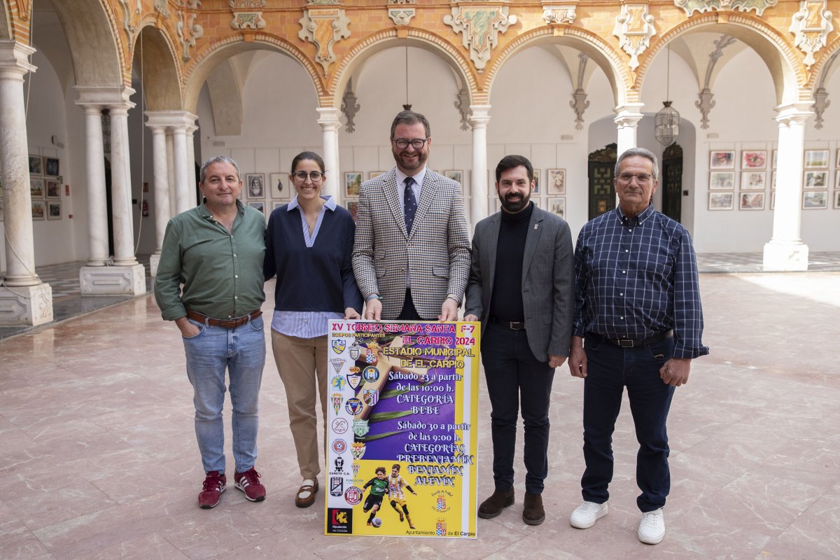 XV Torneo de Semana Santa de Fútbol 7 reunirá a más de 500 niños en El Carpio.