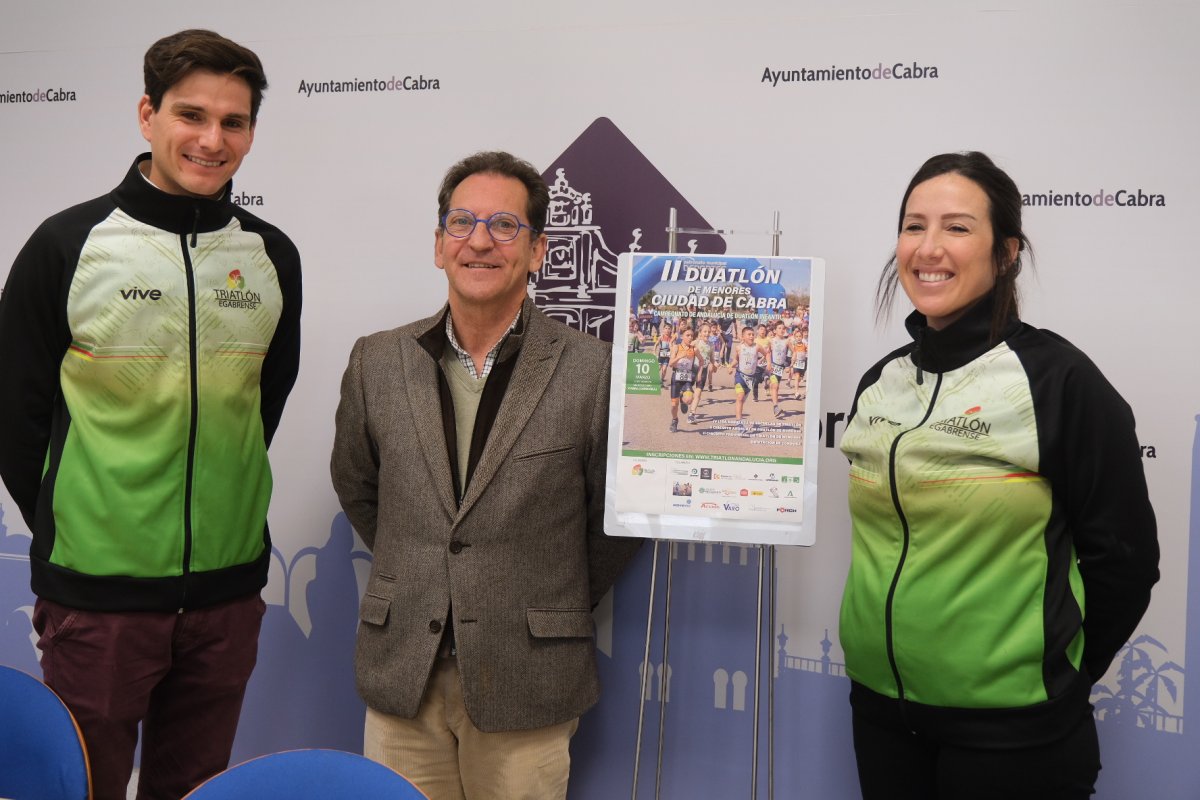 II Duatlón de Menores en Cabra reunirá a más de 280 participantes
