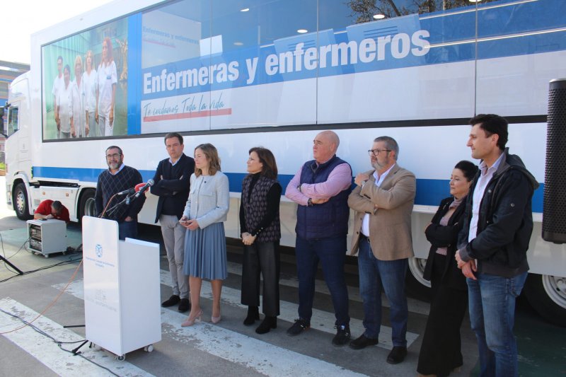 "La 'Ruta Enfermera' promueve la salud en Lucena tras recorrer 44 ciudades"