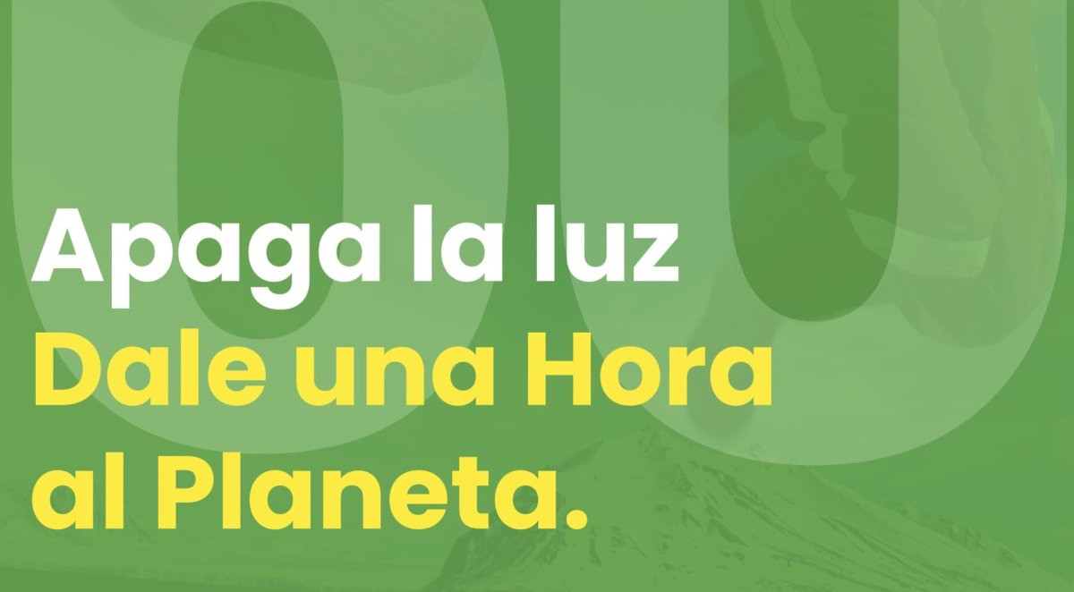 Lucena se une a "La Hora del Planeta 2024" por un mundo más sostenible