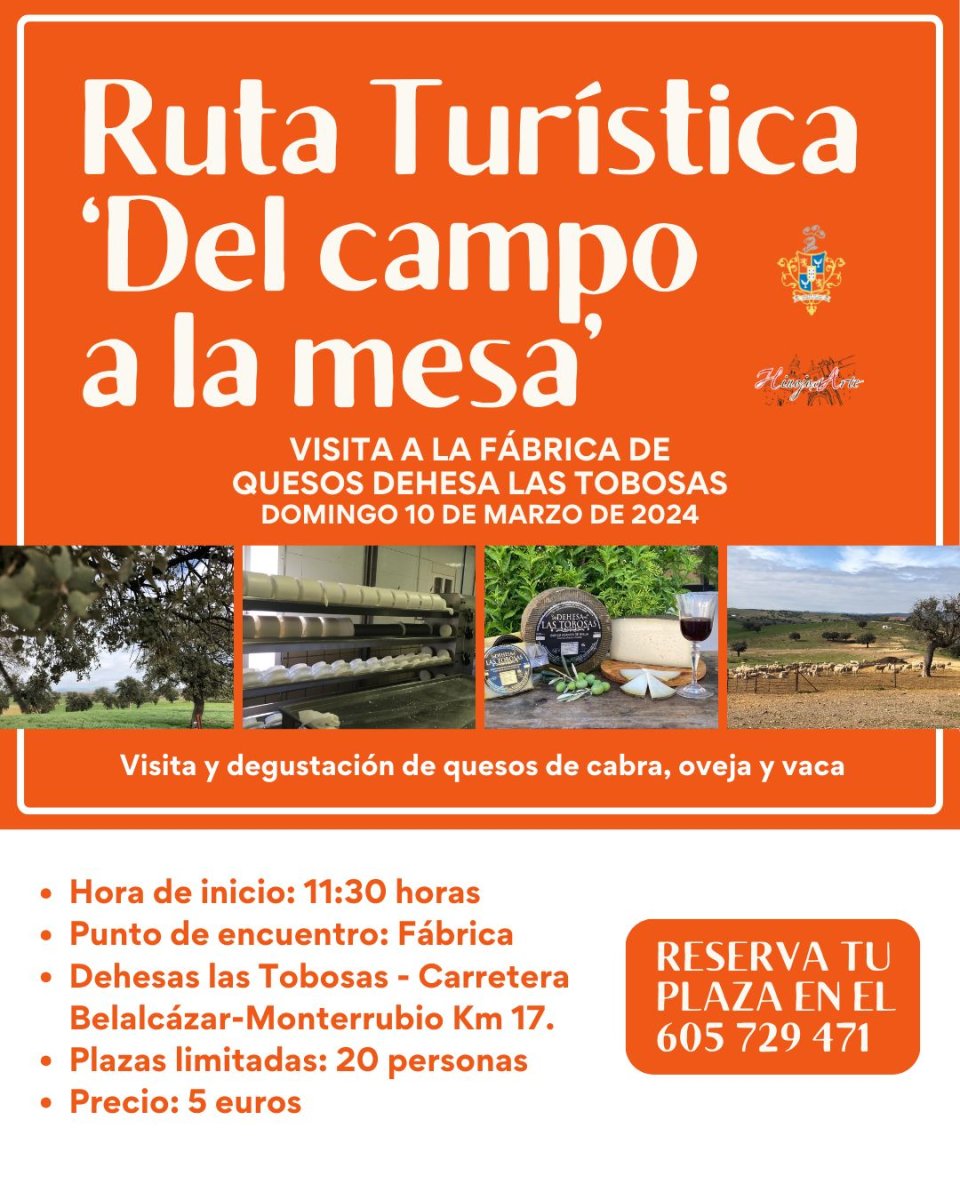 RUTA TURÍSTICA «DEL CAMPO A LA MESA»