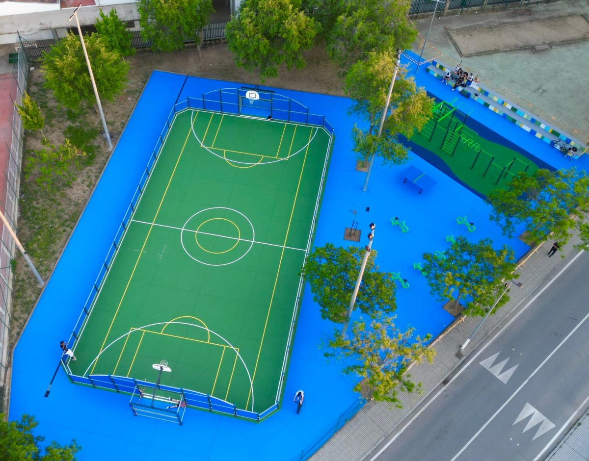 Nuevo espacio multideportivo en Pozoblanco promueve hábitos saludables y ofrece opciones de ocio para todas las edades