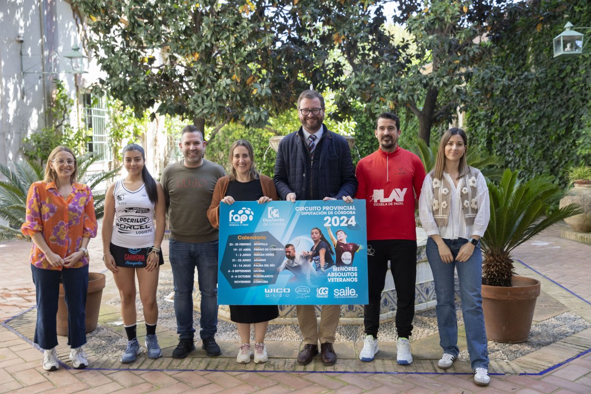 Presentado el Circuito Provincial de Pádel 2024 en Córdoba