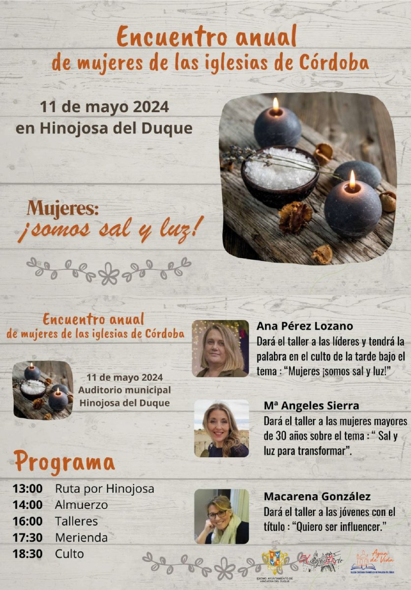 Encuentro anual de mujeres de las iglesias de Córdoba