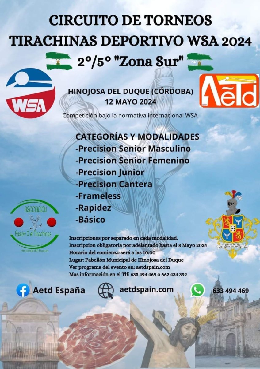 TORNEO DE TIRACHINAS DEPORTIVO WSA 2024