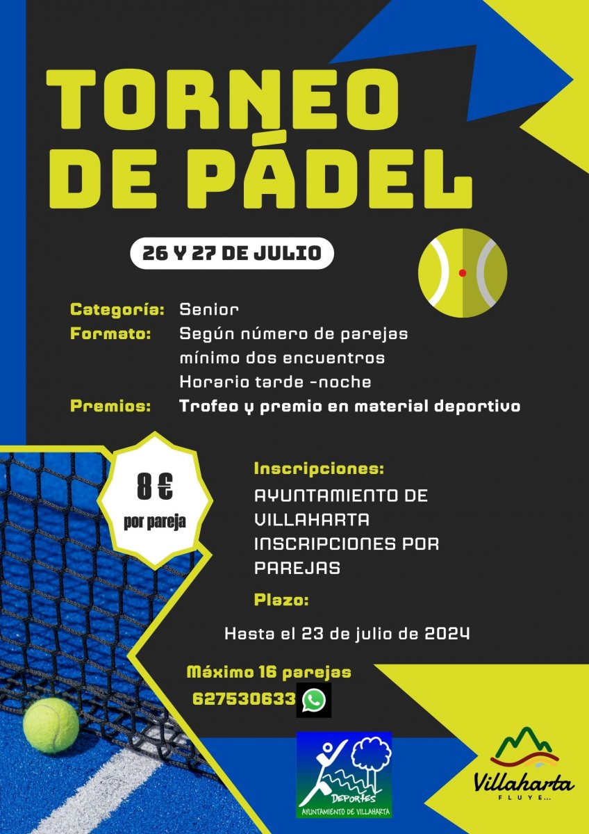 TORNEO DE PÁDEL