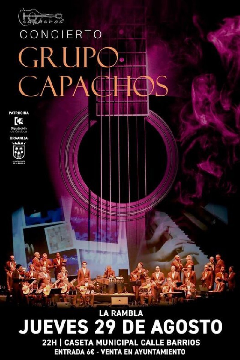 grupo capachos en concierto