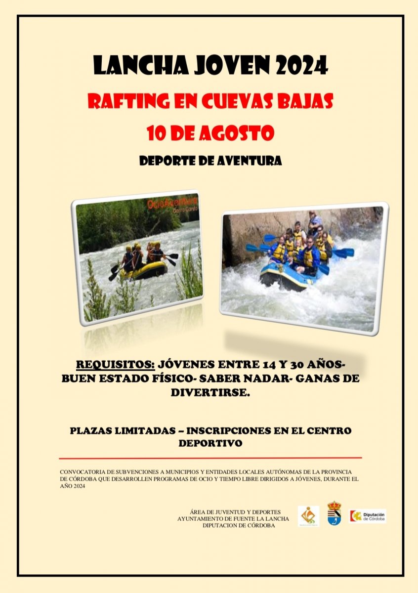 RAFTING EN RÍO GENIL