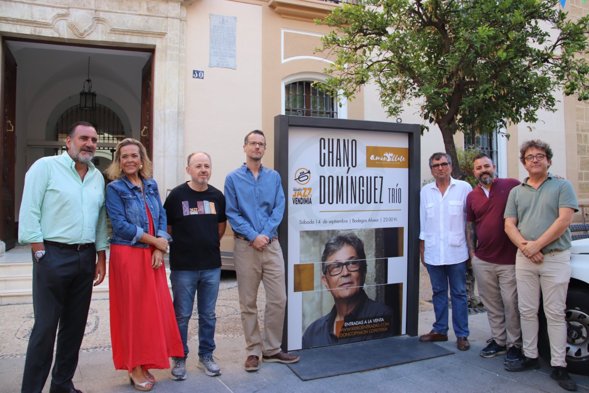 Chano Domínguez recibirá el premio Jazz Amontillado 2024 en el Montijazz Vendimia