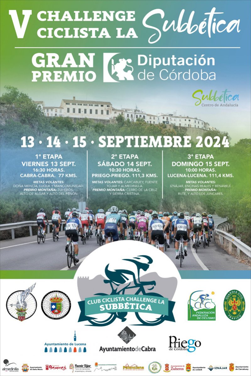 V CHALLENGE Ciclista la Subbética 2024