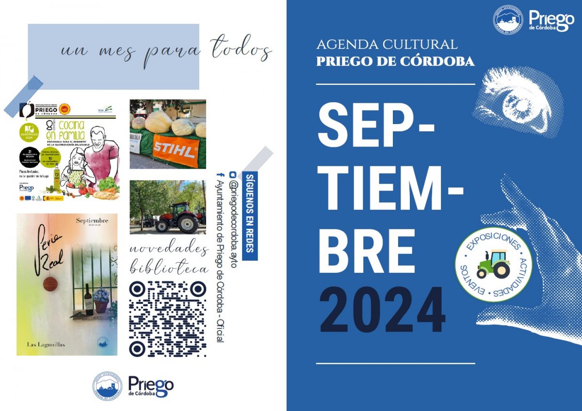 Agenda Cultural Septiembre 2024