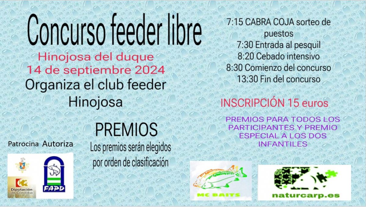 CONCURSO FEEDER LIBRE