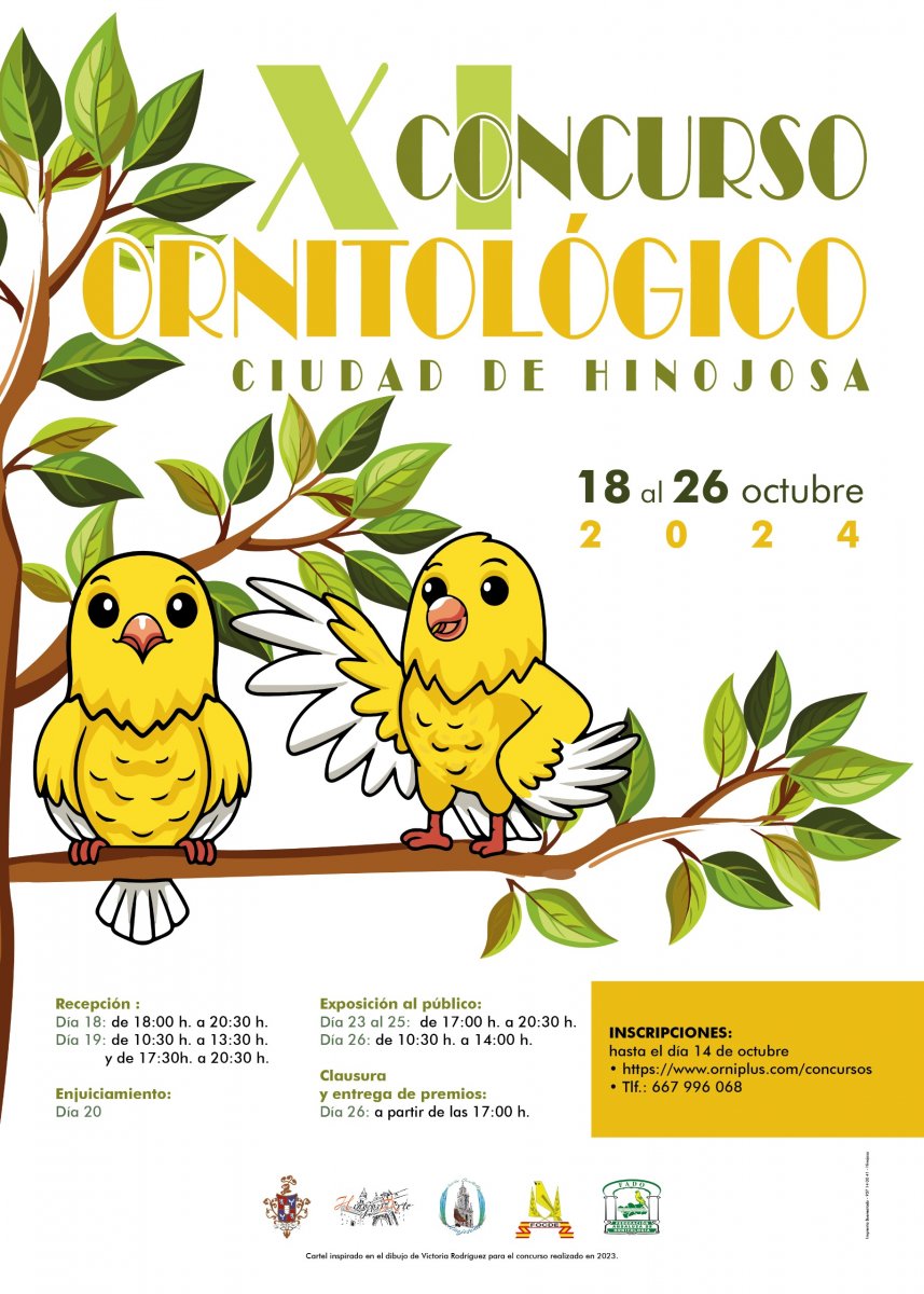 XI Concurso Ornitológico Ciudad de Hinojosa