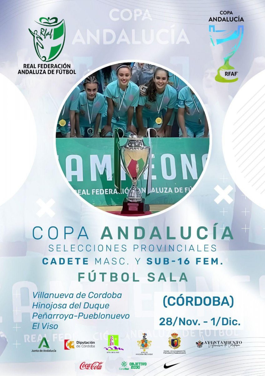 Copa Andalucía selecciones provinciales de fútbol sala