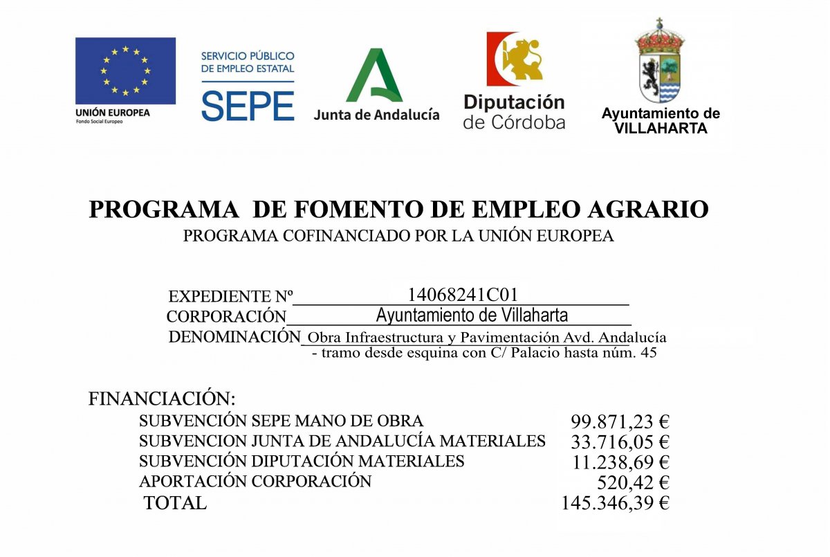 PROGRAMA DE FOMENTO DEL EMPLEO AGRARIO. 2024