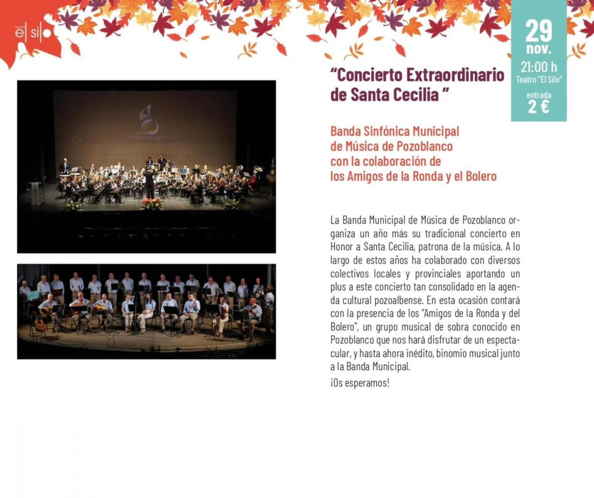 Concierto Extraordinario de Santa Cecilia