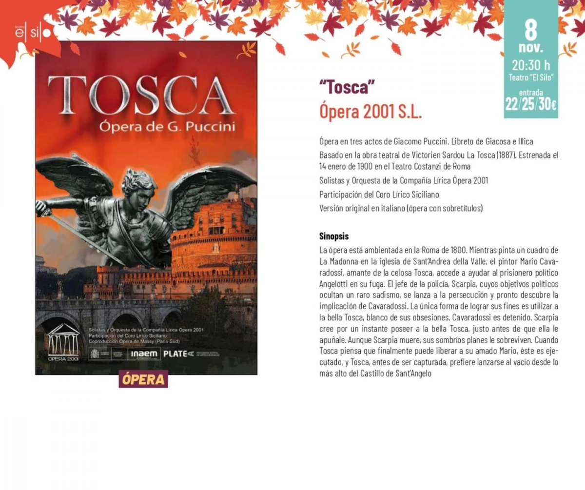 Tosca, Ópera en Pozoblanco