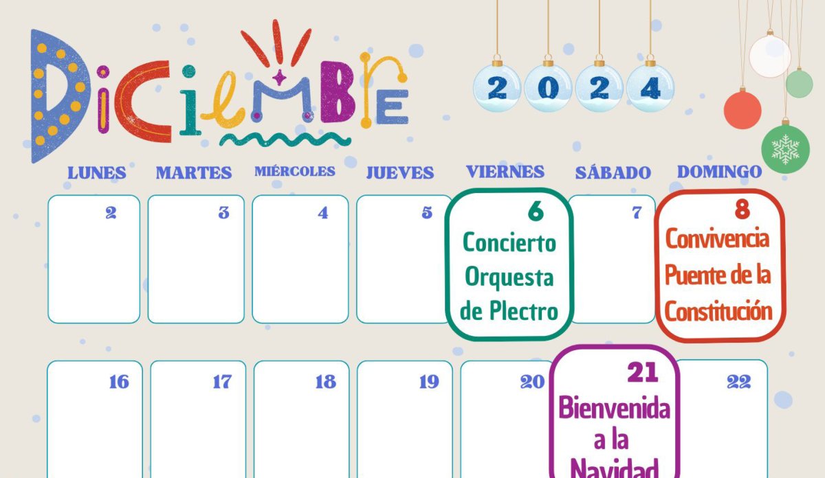 PROGRAMACIÓN PRÓXIMAS ACTIVIDADES