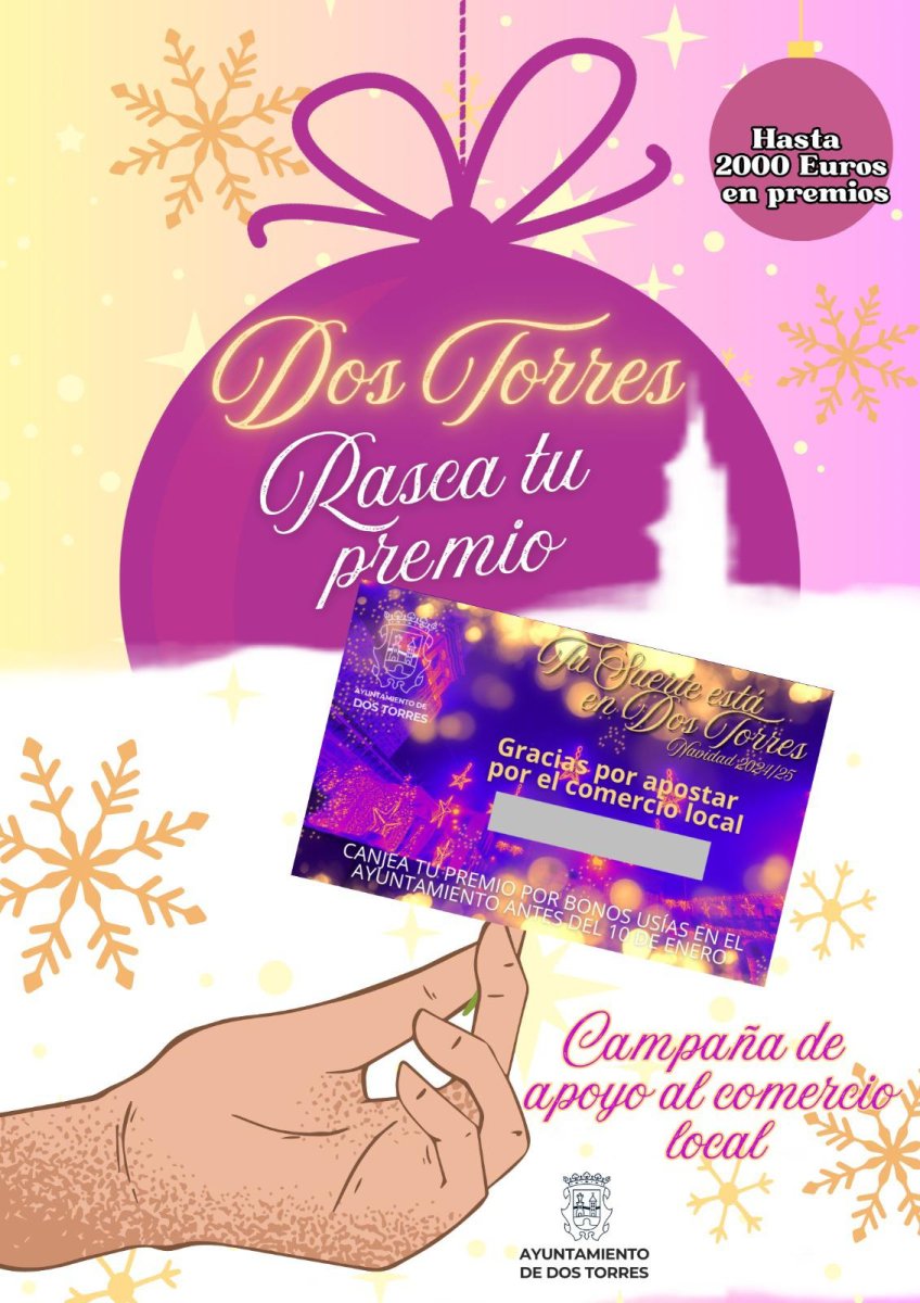 NAVIDAD 2024 TU SUERTE ESTÁ EN DOS TORRES