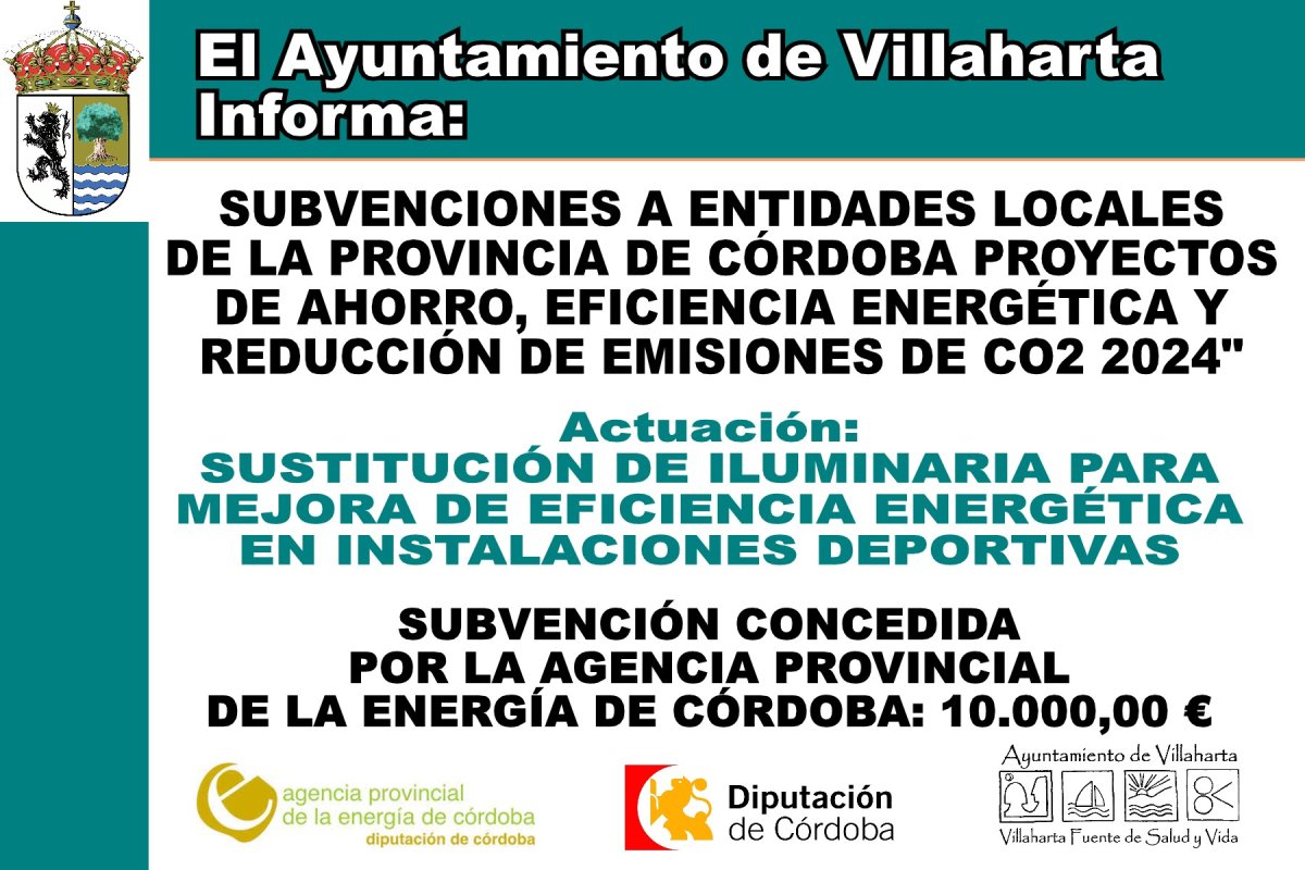 SUBVENCIÓN RECIBIDA. AGENCIA PROVINCIAL DE LA ENERGÍA