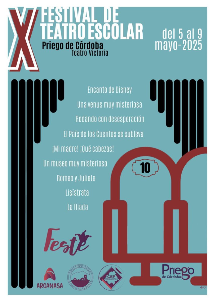 10ª Edición Festival Teatro Escolar, 5 al 9 mayo 2025