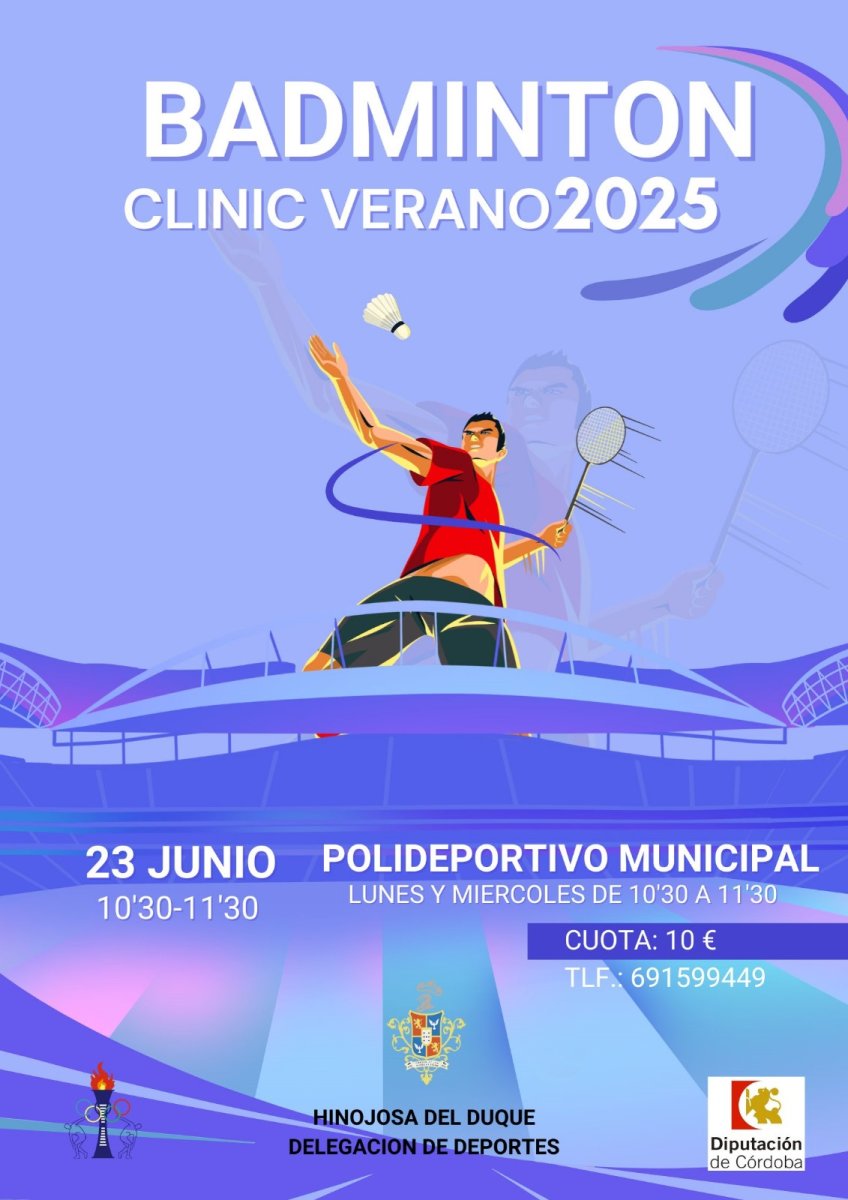 BADMINTON Clinic Verano 2025