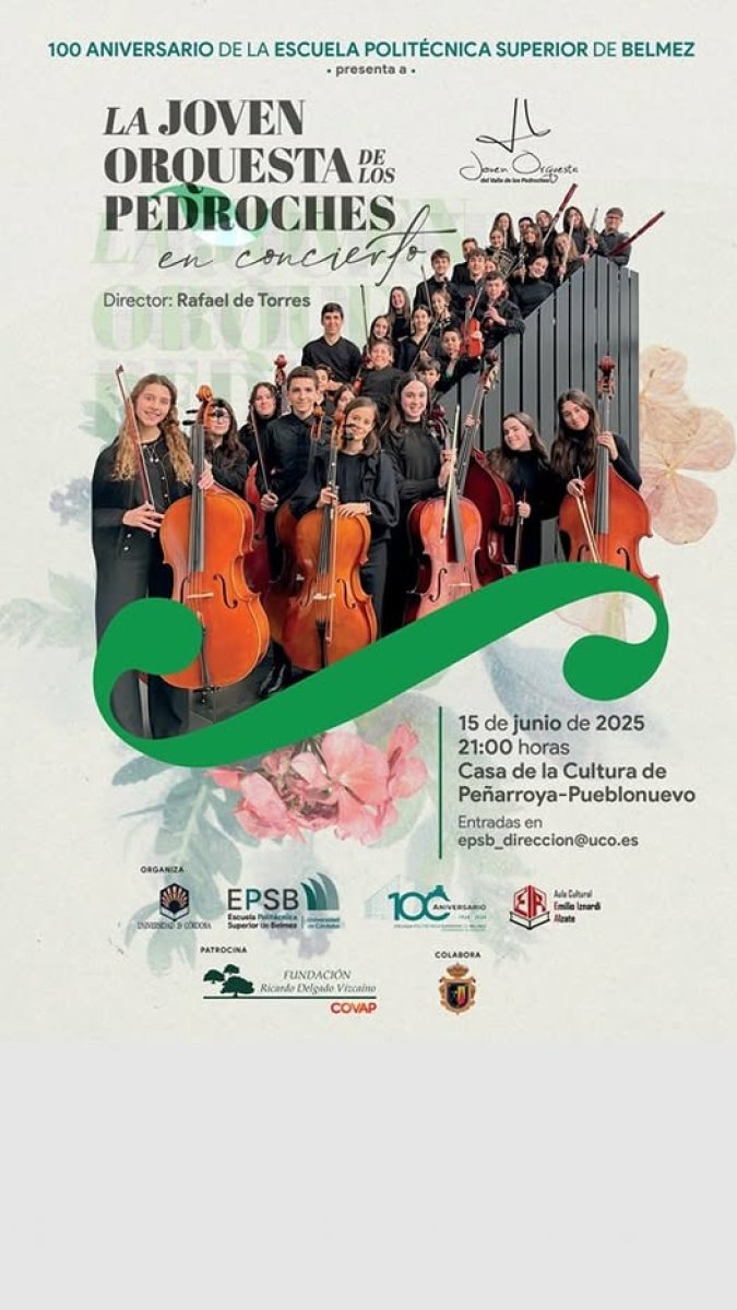 CONCIERTO DE LA JOVEN ORQUESTA DE LOS PEDROCHES EN LA CASA DE LA CULTURA