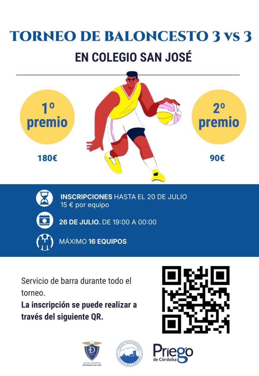 Torneo de Baloncesto 3 VS 3 Verano 2025