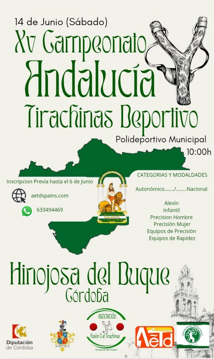 XV CAMPEONATO ANDALUCÍA TIRACHINAS DEPORTIVO