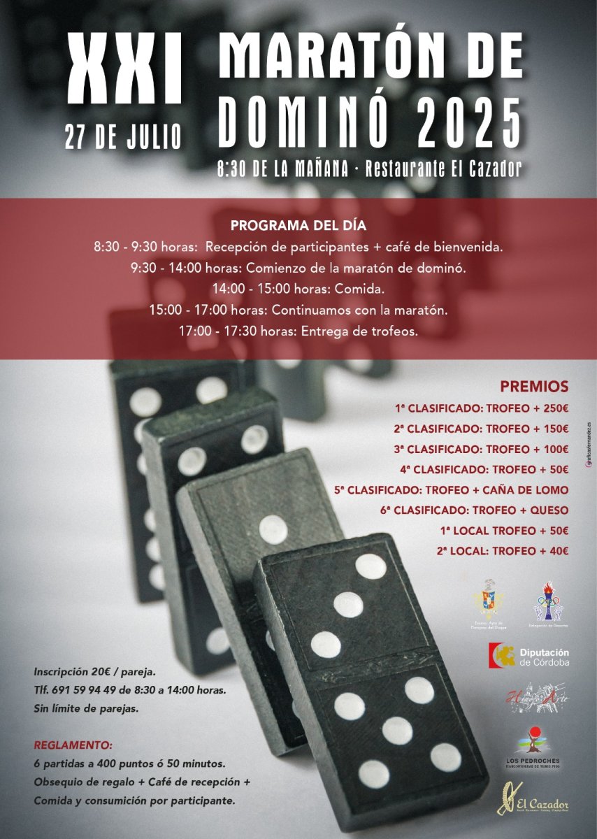 XXI MARATÓN DE DOMINÓ 2025