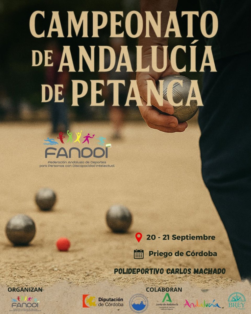 Campeonato Andaluz De Petanca Para Personas Con Discapacidad Intelectual